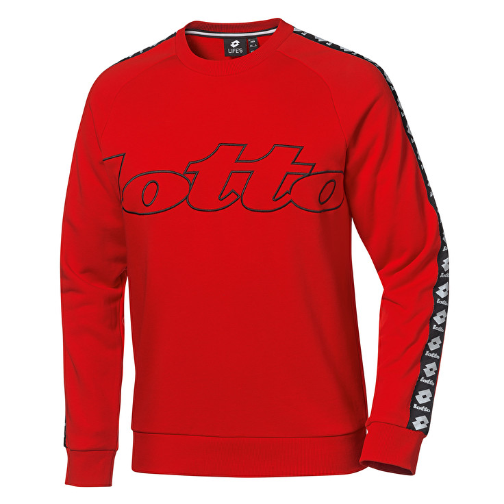 Lotto Athletica Classic Sudadera Hombre - Rojas - Colombia RGMUOZA-81